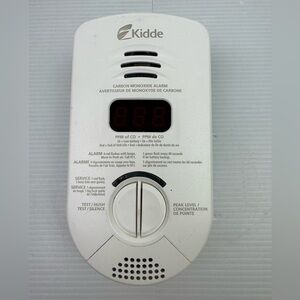 Kidde Carbon Monoxide Detector Alarm Plug-In Model KN-COP-DP-10YBCA 
Pre- owned
